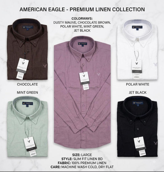 Men's American Eagle Linen Shirt